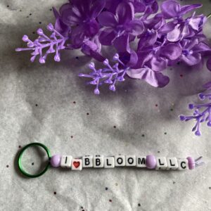 I <3 BBloom LLC - Green Loop Keychain
